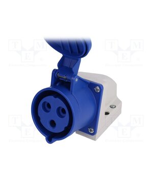 123-6K Connector: AC supply; socket; female; 32A; 230VAC; IEC 60309; IP44 KEiWrKRqaI3-mcpk12nU0nFbnio82ylUP89l-WwwAZc