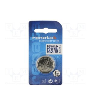 CR2477N B1 Battery: lithium; CR2477N; 3V; 950mAh; non-rechargeable k71PM9sv8PsQZnzhgVV6lcvJO3stpFp8pDpiepF9d58