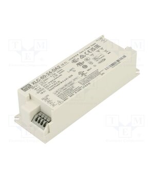 XLC-60-24-DA2 Power supply: switching; LED; 60W; 24VDC; 0÷2.5A; 155÷400VDC; OUT: 1 bJUpd2vO4ciuxIaStF4zitAwp1hZe6JjNN-ruJK4kpY