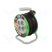 W-97367 Extension lead; 3G1mm2; 15m; PVC; black; Sockets no: 4; reel; 10A MIqSDl0eBsTwBWtA-XhHtsDQYzRtkKa2y5mCDzIEGVc