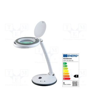 LUP-19-LED-N1 Desk magnifier; with backlight; 3dpt,12dpt; Ø101.6mm; Ø4"; 5W iO22WnnJbTGrcd4sqy_NgrGamYN7nm9gs1WJ-PJfcps