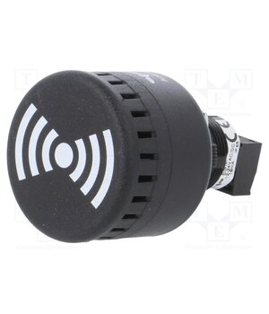 813500405 Signaller: sound; buzzer; 24VDC; 24VAC; ESM; IP65; black; on panel 6qLKpOnzN89GURLsXRx5IWJmFw5EXS0otTqXnXBMLKQ