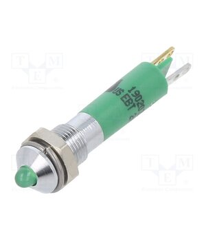 19020351 Indicator: LED; prominent; green; 24VDC; Ø6mm; IP40; connectors DEIpCrJ4DxhzUttA8L-jnXCmQ0bNOOERLwTXiTGlVxQ