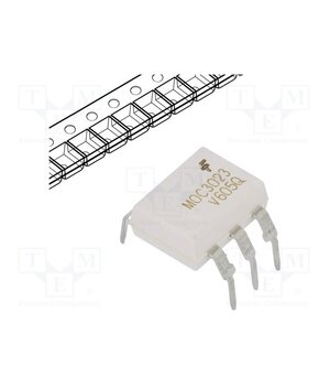 MOC3023TVM Optotriac; 4.17kV; triac; DIP6; Ch: 1; MOC302XM o4hggaAyag_f121-X5Kd8oFjUBzy_8_URoB36Ljg8co