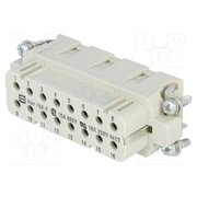 09200163101 Connector: HDC; contact insert; female; 16A; 250V; Han® A; PIN: 16 NRcKFU6PcnnoMf1uaspI_NWwAGOK5lPXOMZeHAFLvLw