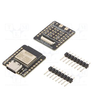 DFR0868 Controller; USB C 2.0; ESP32-C3; 3.3VDC; PWM: 6; Analog in: 13 vzCmEI2XJU4f8jixiyLLy_2dZAZYJ3u9aVRMzWQgPwc