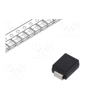 SMBJ18CA-13-F Diode: TVS; 0.6kW; 20÷23.3V; 20.5A; bidirectional; SMB; reel,tape 9q84vpXh7IZo7DXnxHSWvOzWe78bdQZSO5foU5-PKF0