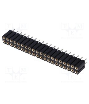 DS1002-03-2*20131 Connector: pin strips; socket; female; PIN: 40; straight; THT; 2x20 JWzDtW9OW0Tob_ly0FYVMe7lgc2b4vI-afjq0E7LdWE