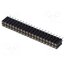 DS1002-03-2*20131 Connector: pin strips; socket; female; PIN: 40; straight; THT; 2x20 JWzDtW9OW0Tob_ly0FYVMe7lgc2b4vI-afjq0E7LdWE