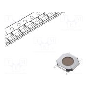 SKQGAEE010 Microswitch TACT; SPST-NO; Pos: 2; 0.05A/12VDC; SMT; 980mN; SKQG 7bWycKmClDzR2aKqECJxBD-fx1FPmLybnUuEgiRoWAY