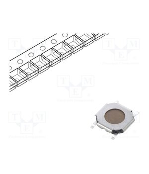 SKQGAEE010 Microswitch TACT; SPST-NO; Pos: 2; 0.05A/12VDC; SMT; 980mN; SKQG 7bWycKmClDzR2aKqECJxBD-fx1FPmLybnUuEgiRoWAY