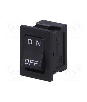 DS-850K-S-ON-K ROCKER; SPST; Pos: 2; ON-OFF; 3A/250VAC; black; none; DS-850; 2kV ZhIoRKrAxsLVlKQDB2rqA2gtBI1aE1Yw0mT823dgXhc