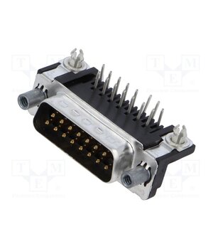 5747841-6 Connector: D-Sub; PIN: 15; socket; male; on PCBs; angled 90°; THT sNkVuoxBX_pMjOIaK_fh4C_W-p02Xmn3PU9LByKEsMA