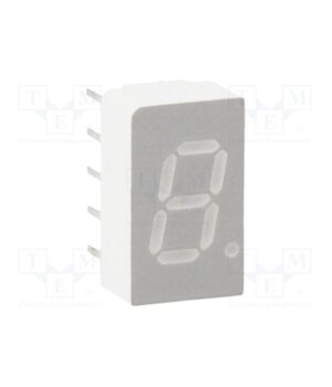 HDSP-A101 Display: LED; 7-segment; 7.62mm; 0.3"; No.char: 1; red; 0.315÷0.6mcd IpcoAGE0wABvAt6_IN21R7-6OR7eZGripP0Kg3vwSmo