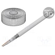 C128 WHITE Wire: microphone cable; 2x0.35mm2; white; OFC; -15÷70°C yWDEYHkilK-rNlHLm_rYIB-WXopDgVIYPc6UoScNJzA
