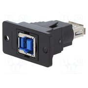 CP30606NMBX1 Adapter; USB A socket,USB B socket; Slim; USB 3.0; gold-plated L4cSSyYaejkmL2d37E1Rkr3qxELX_xGrTCbhe_Py4f4