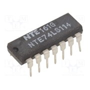 NTE74LS114 IC: digital; JK flip-flop; Ch: 2; TTL; THT; DIP14 uAZFVoD4DcFZbHhW94dpHNxghh8LjggV9OfIOH0x9K0