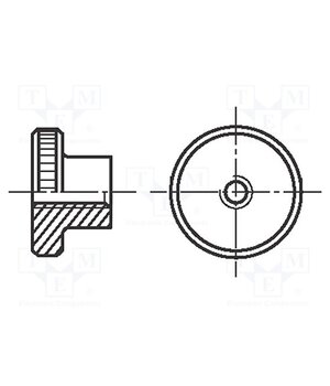 1575066 Nut; round; M3; 0.5; A1 stainless steel; BN 10904; DIN 466; knurled VFXevr01UVmV0p9lEh8nNPdW4-WxRw9qSAqCJoEOcxs
