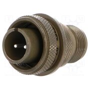 97-3106A-12S-3P Connector: circular; plug; for cable; PIN: 2; male; soldering; 97 R0rpPtqmfzhELXJceNqzv5_dy0PUEn7dyWOteJQNYtU