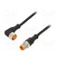1210 1206 04 L2 002 2M Cable: for sensors/automation; M12; PIN: 4; 2m; plug; 30VDC; 4A; 1200 GB6w3lb_DVs3byX_glpkoqJxyV6jEm8eUVCSXgaXYaY