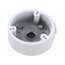PFA135 Accessories: junction box; Ø90x34.1mm; white; -40÷60°C; aluminium whTZZBpPbj2H1Gzcf9trpK28g4L4XmH84-vAGUyYNOY