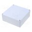 1554R2GY Enclosure: multipurpose; X: 160mm; Y: 160mm; Z: 60mm; 1554; grey 57-DONJ18wyi4k3PJMxqRjiQ5nuBVt8HIz_xoe5sCas