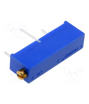 3006W-1-102LF Potentiometer: mounting; multiturn; 1kΩ; 750mW; No.of el.turns: 15 RH35HXhrj1jzWmGtB0TfE1MAerl2LlT9JYuI2Lrm6Xg