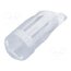 1282.4000 Fiber for LED; L: 5.7mm; round; Front: flat gdx5UoDRkaT8LYvNr-Ctp2f5RQftLrFo9dcPKCEEDVg