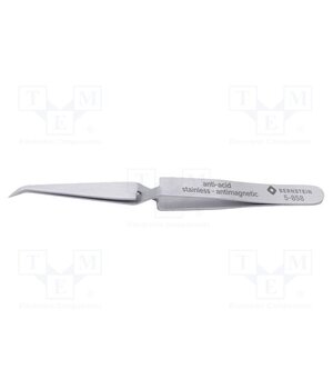 5-858 Tweezers; 125mm; Blades: curved; Blade tip shape: sharp; universal 2HZuMHtY3T0SWTtSXFeUqtdNEbE6oSCVatBW6RrT3vI