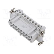 JNEF 16 N Connector: HDC; contact insert; female; JNE; PIN: 16; 16A; 600V kw5GhMHK6LbIOUt6gwNSMx0azfhCLKrBClFGxUzO4S8
