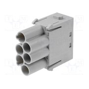 09140063041 Connector: HDC; module; male; 16A; 830V; Han-Modular®; PIN: 6; Han E® mSJ9qRTMCuZEqZxhXstHwaoLq3clkHtDgajoMmCvYrU