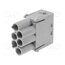 09140063041 Connector: HDC; module; male; 16A; 830V; Han-Modular®; PIN: 6; Han E® mSJ9qRTMCuZEqZxhXstHwaoLq3clkHtDgajoMmCvYrU