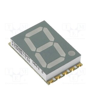KCSA56-105 Display: LED; 7-segment; 14.22mm; 0.56"; No.char: 1; red; 4.7÷30mcd _gTHjZiIXN9Ci0PdfJJ4LDb09t0D_qqf9eAPC7c7D5M
