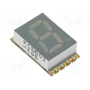 KCSA03-105 Display: LED; 7-segment; 7.62mm; 0.3"; No.char: 1; red; 8÷27mcd; SMD roZP7l7ZFcFeCX_qVTdZa7RKXxFDjdgiI9clGv5PjmU