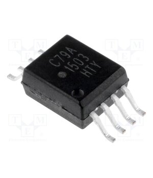 ACPL-C79A-000E Optocoupler; SMD; Ch: 2; OUT: isolation amplifier; 5kV; SO8; 15kV/μs dYqHlyPYawbmUWD_6U1dTCvjro8_FgdrGwFJiaZ8cdA
