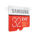 ATMINTIES kortelė Samsung 32GB micro SD, EVO+,10klasė,95MB/s,garant.:36mėn