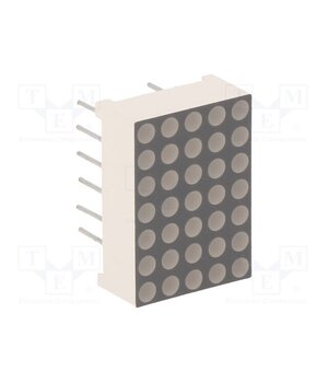 FYM-7571BUHR-21 Display: LED; matrix; 5x7; red; 30÷60mcd; anode; 12.7x17.8x6.3mm nizWouOsKYn4lqiSApL-UrP9wUpNJyApVwzwd1AL94g