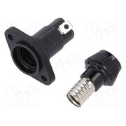 05710007L Fuse holder; 10x38mm; 30A; on panel; black; 571; 600VAC; UL94V-0 rioRKIWIyQdt7GUAs9DiXmheUTEjtgnapHQrDE1qQqQ