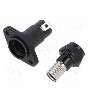05710007L Fuse holder; 10x38mm; 30A; on panel; black; 571; 600VAC; UL94V-0 rioRKIWIyQdt7GUAs9DiXmheUTEjtgnapHQrDE1qQqQ