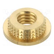 0006M6 Threaded insert; brass; M6; BN 37905; L: 3mm; for plastic RCppsoyUyrkMg-5TBiEpsT_vCVyy59ynYKxRSJt_6Fw