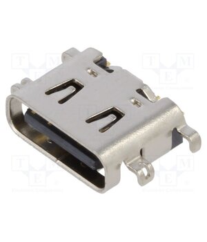 USB4510-03-1-A Connector: USB C; socket; SMT; PIN: 16; horizontal; USB 2.0; 5A 2rRRpQ-PG_rakDwEwqDTEeKr3YQxQSzz80aXgu7I72w