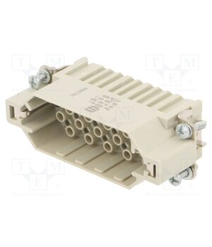 09160403001 Connector: HDC; contact insert; male; 10A; 250V; Han® DD; PIN: 40 0cvWP_kK3RZBJWYiobUZ-rB3R5WEgNdso0mwgMSj_X0