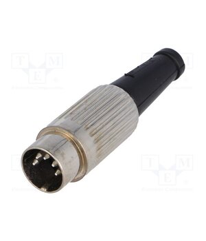 610-0500 Connector: DIN; plug; male; PIN: 5; 180°; straight; for cable; 34V; 2A BgJ-mSkpfS41HXHHh9QZ5R2FfTp3L0KDT2ppkz9fcmY