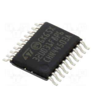 STM32U031F8P6 IC: STM32 ARM microcontroller; 56MHz; TSSOP20; 1.71÷3.6VDC; Cmp: 1 5xpv1ppZ8vYLxNrt5WUenR1oQSsOcTs9FQLqHCb8wGk
