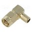 R-544 RG58 Connector: SMA; plug; male; angled 90°; 50Ω; soldering,crimped koyz_FxhzZC4PwFexThmJmv8AAE9HBt6K1W6YRGAzUY