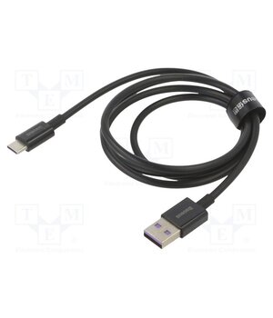 CATYS-01 Cable; USB A plug,USB C plug; 1m; black; 66W 5cSwBRF4TGRjmsPb14q75oIMAImJqX-U8D0L8zfOq0Y