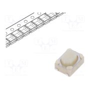 SKRPABE010 Microswitch TACT; SPST; Pos: 2; 0.05A/16VDC; SMT; 1.6N; 2.6mm; SKRP E50dVPdlA284dJpg2l4Y3PR3JwVEmkbBZU7a6tEkYqc