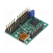 MINI MAESTRO 12-CHANNEL (ASSEMBLED) Servo controller; USB-UART; Ch: 12; 279x361mm; 5÷16VDC; 1÷333Hz qnPSab7n1cRgXMNn0eQfUyAeB1c9lYwXfSxrkNUhxo0