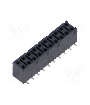 SSM-110-L-DV-M-TR Connector: pin strips; socket; female; PIN: 20; vertical; SMT; 2x10 xGP3fxmArbQO-9gRdsmy6SOZ9zIDZbASXMEkvedUaPU
