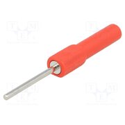 66.9076-22 Measuring tip; 19A; red; Tip diameter: 2mm; Socket size: 4mm b6y_Z-fcOUNpeuRn5dCV0cRTmpwWQ_yQiWeVBYtqoTs